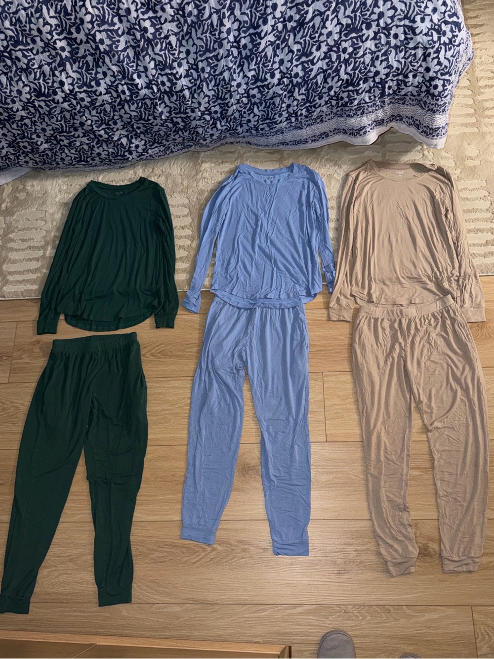 KYTE Baby Women’s Jogger PJ Sets (Bundle of 3 Size XS)